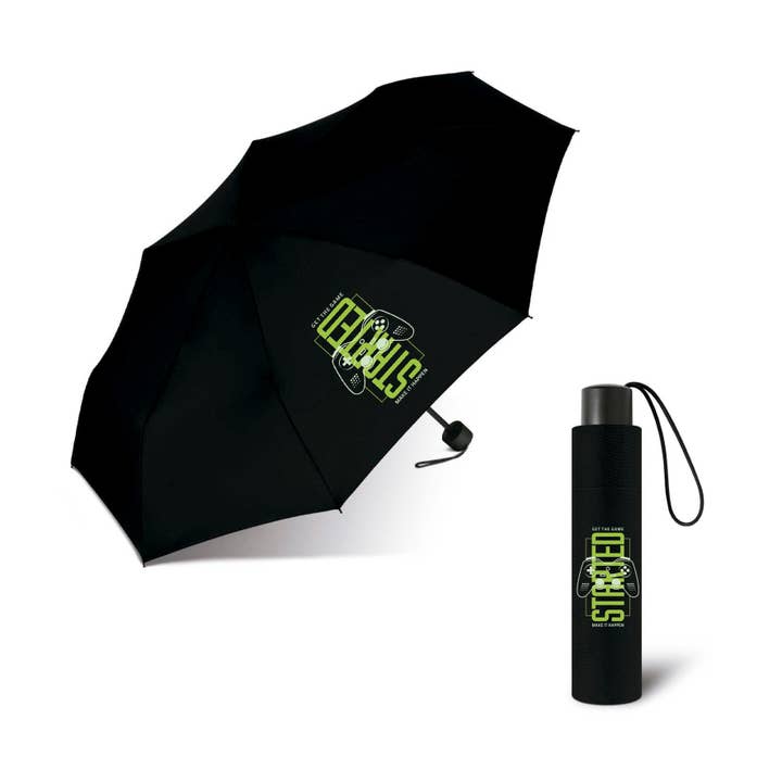 Cuatrogotas - Wholesale Umbrella - Kids - Cadet Manual Folding Umbrella Black 4 designs
Ref. 641C4