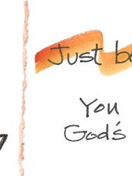 Marque-page Just be YOU emballé avec un sachet de thé Harney pour la vente par Credo Designs LTD