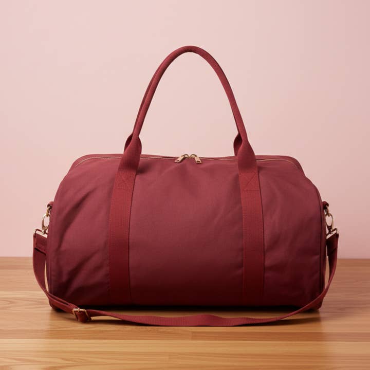 Blank Duffel Bag for Embroidery Weekender Canvas Travel Bag for wholesale by Southern My Sass