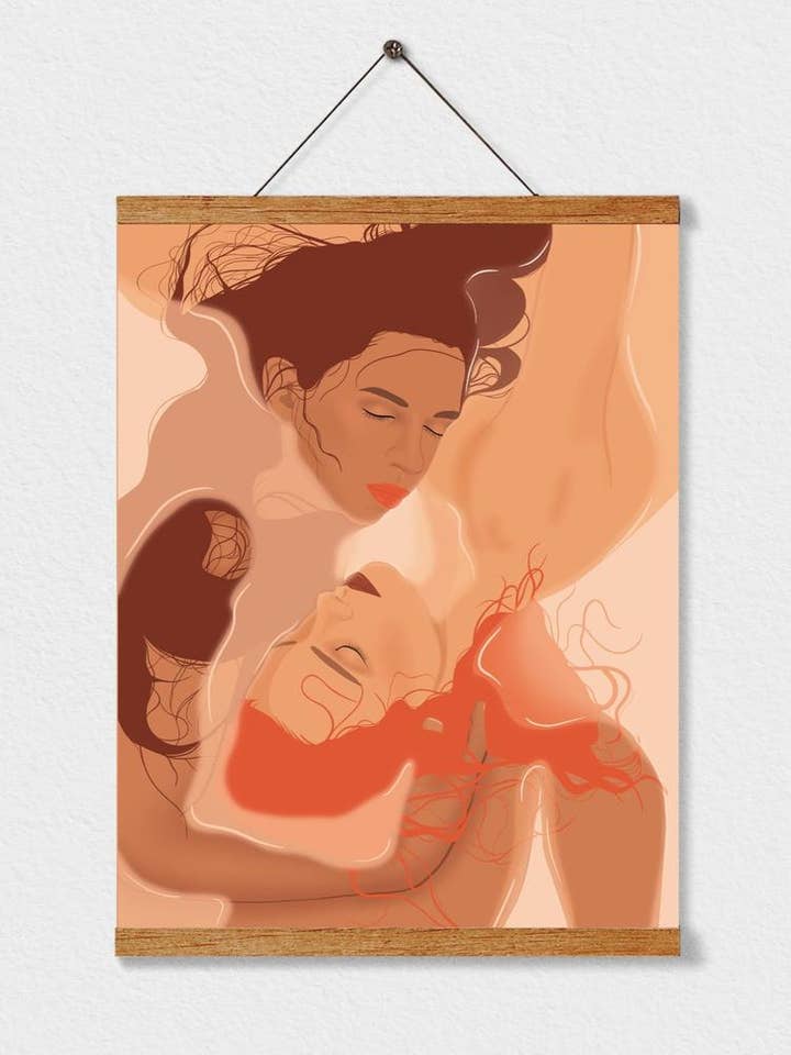 Yin Yang Art Print for wholesale by Illustrations Its Funny Howww Inc