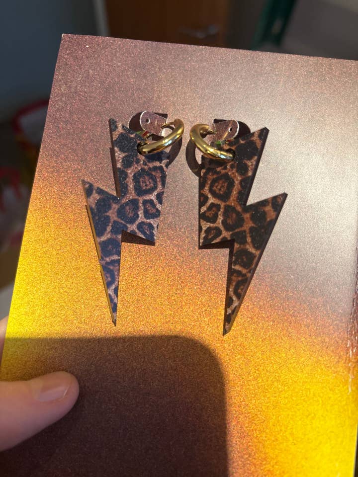 Leopard print bolts for wholesale by Fairly Odd Shop