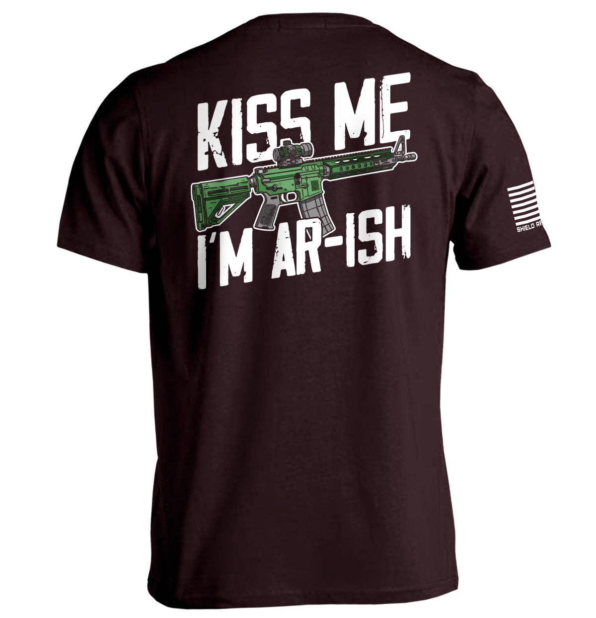 Shield Republic - Wholesale Screen Printed T-Shirt - Men's - Kiss Me I'm AR-ish10