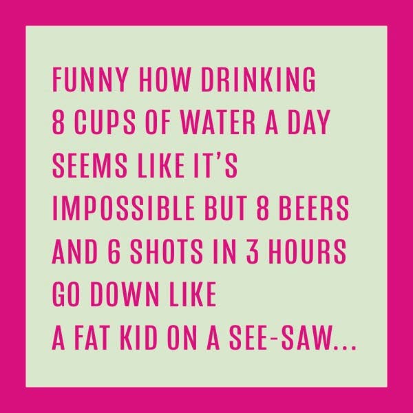 Drinks on Me - Wholesale Coasters - COASTER 8 Cups Water | Funny Party Gift | Home Bar Decor1