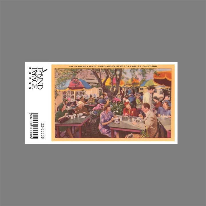 Found Image Press - Vente Autocollant - Autocollant LA-29 Marché Fermier1