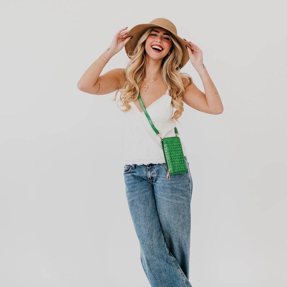 Pretty Simple - Wholesale Phone Wallet - Women's - Woven Double Duty Phone Bag Wholesale14