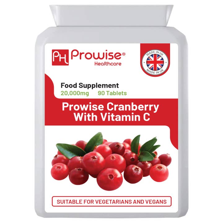 Double Strength Cranberry 20,000mg Added with Vitamin C for wholesale by Prowise Healthcare