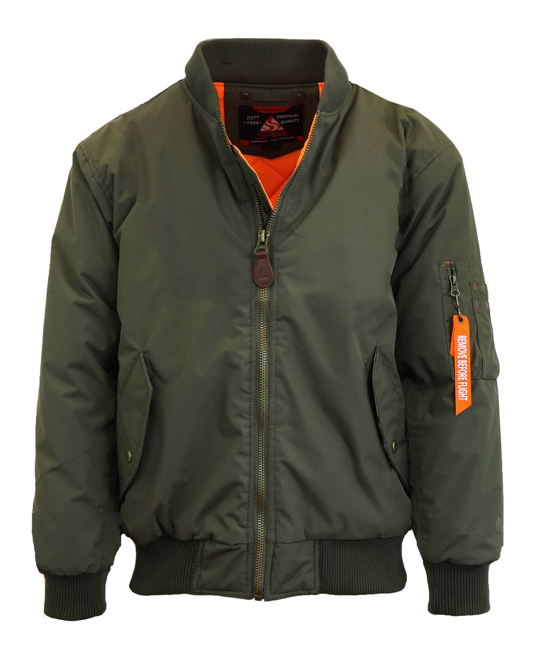 Galaxy By Harvic – wholesale Bomber jacket – Men's – Spire By Galaxy Men's Heavyweight MA-1 Bomber Flight Jacket3