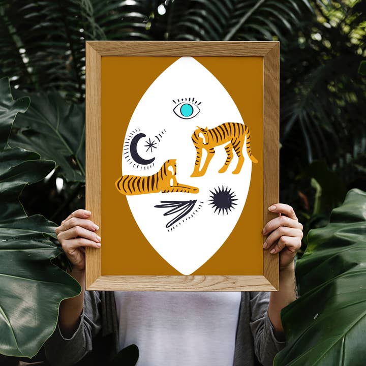 Tiger Wall Art for wholesale by Lumina