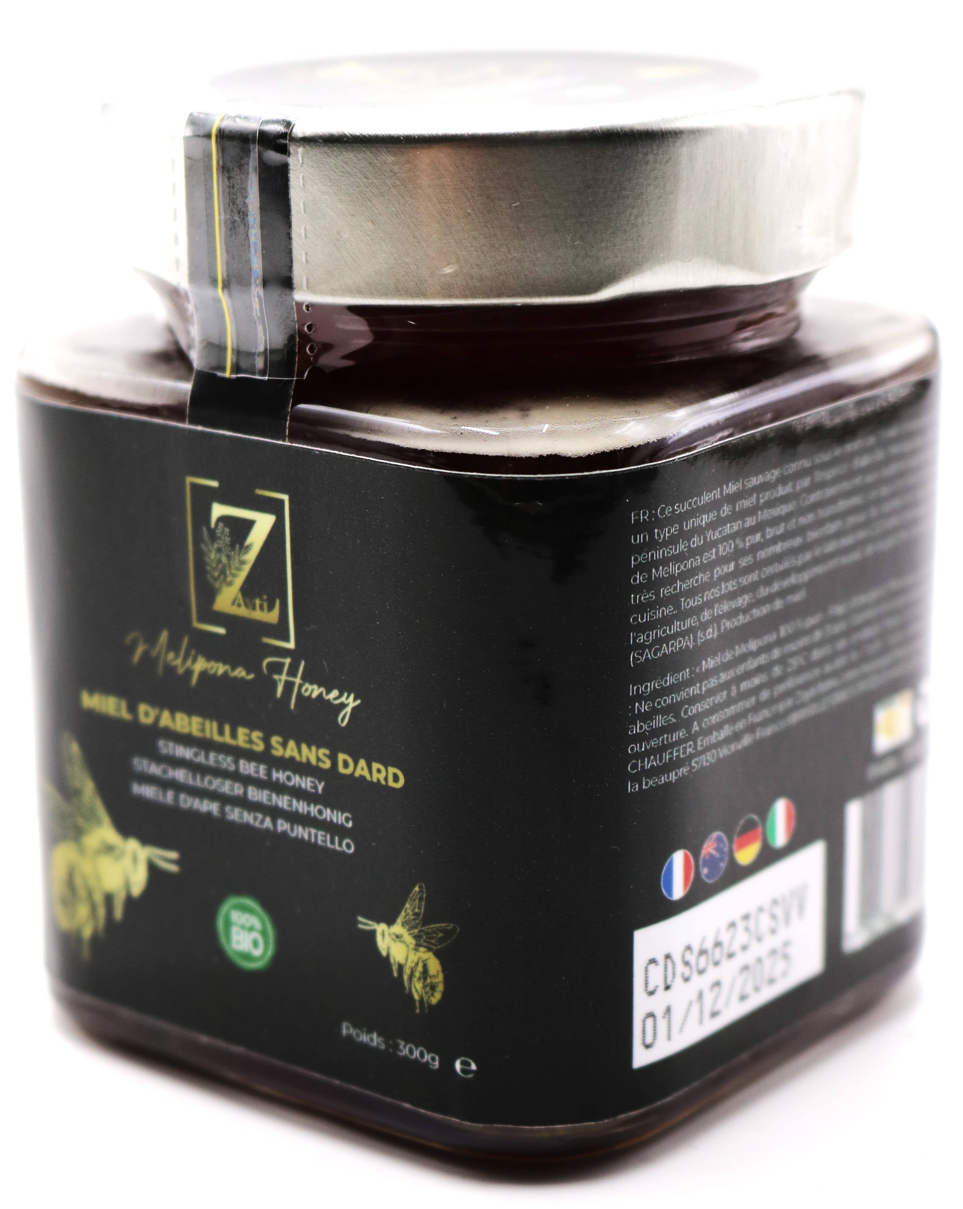 Zayti L.T.D.M - Wholesale Honey - PRECIOUS MELIPONA HONEY (ORGANIC): 300G JAR - SCAPTOTRIGONA2
