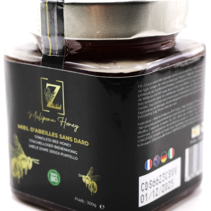 Zayti L.T.D.M - Wholesale Honey - PRECIOUS MELIPONA HONEY (ORGANIC): 300G JAR - SCAPTOTRIGONA2