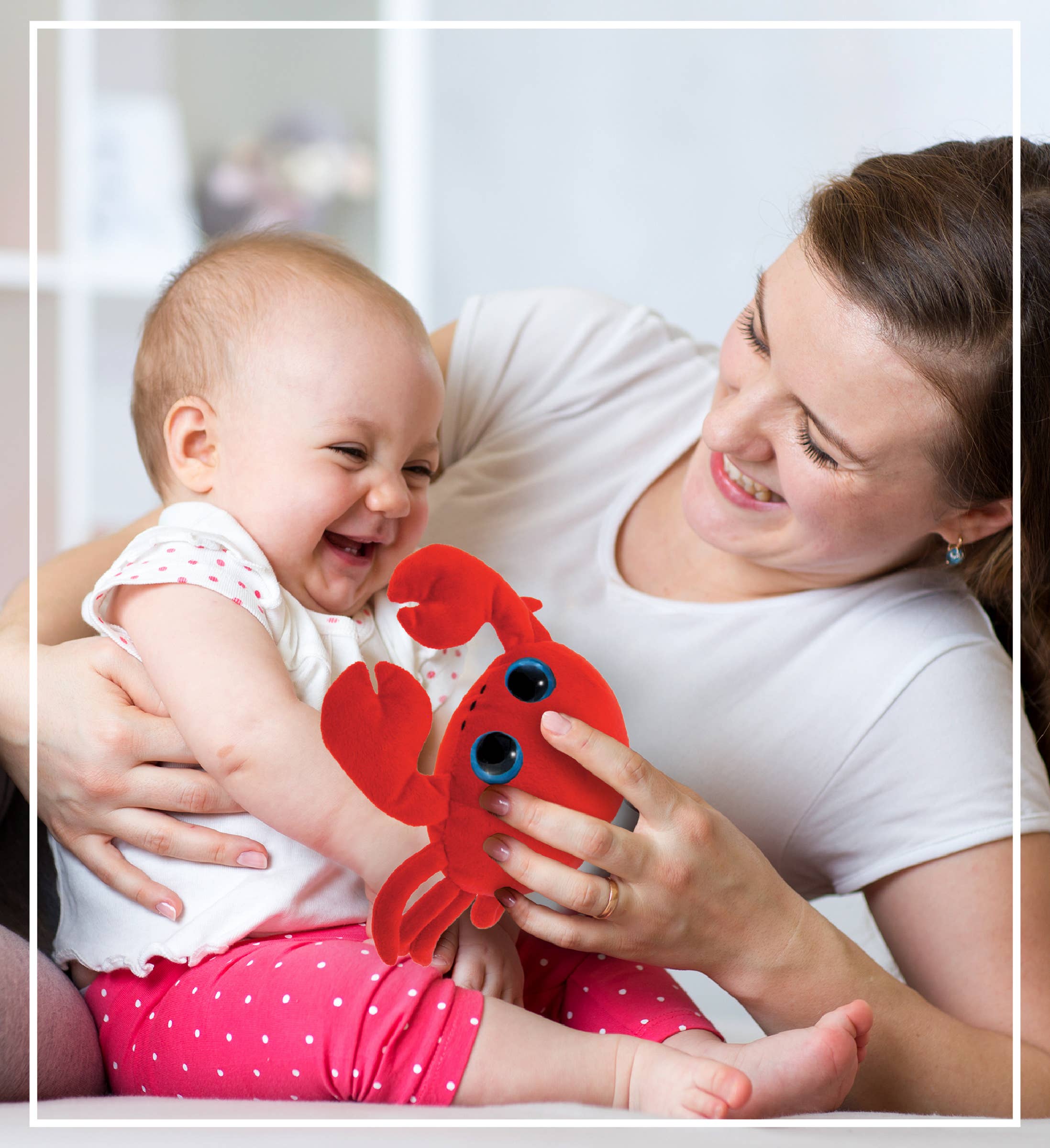 Cota Global - Wholesale Stuffed/Plush Toy - Kids & Baby - Big Eye 6" Plush - Red Crab5