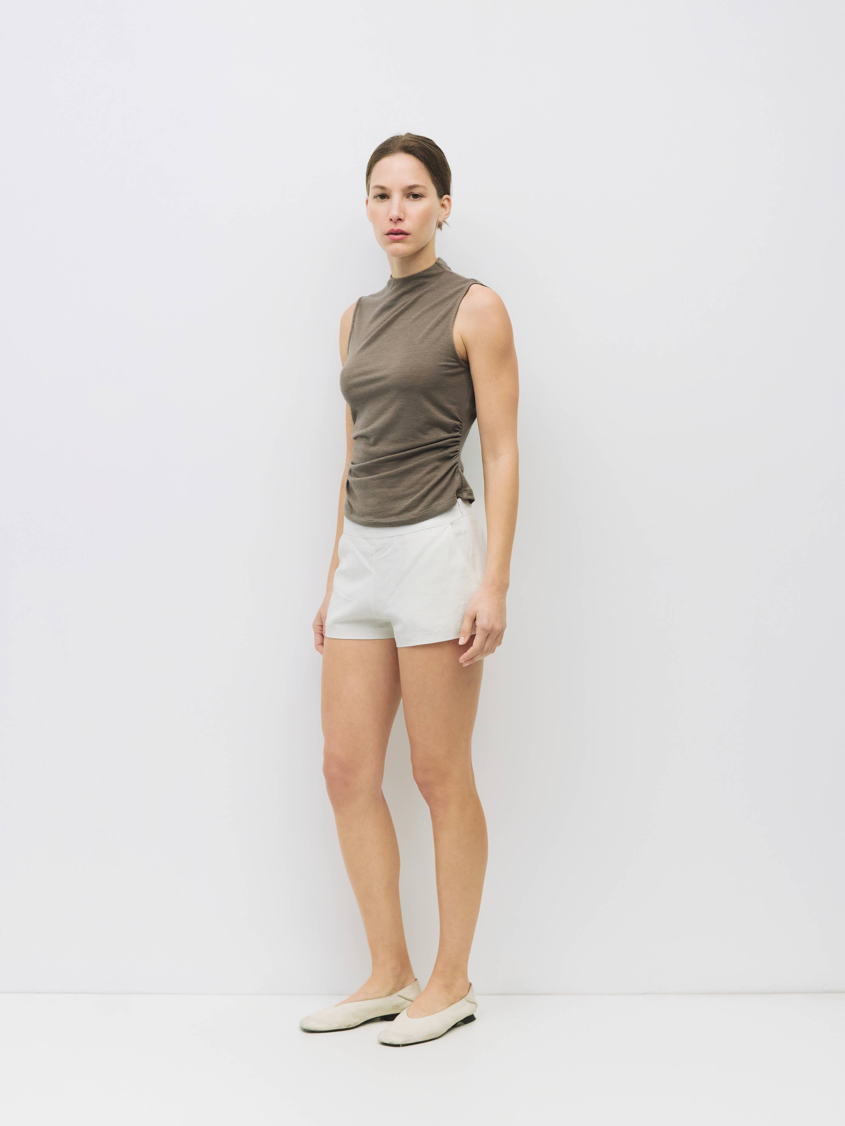 MOD REF - Wholesale Knit Top - Women's - The Genesis Top | Mock Neck Sleeveless Top7