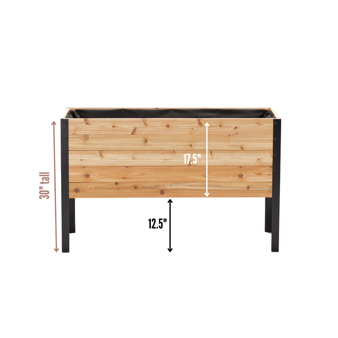 Cedar Planters - Wholesale Planter Box - 18" x 48" Raised Garden Bed2