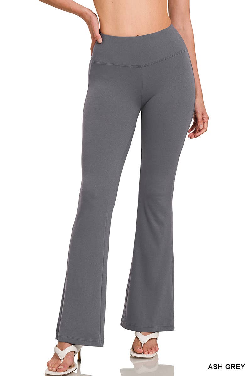 Vanilla Monkey - Wholesale Athletic Pants - Women's - Buttery Soft Flare Leg High Waist Yoga Pants0