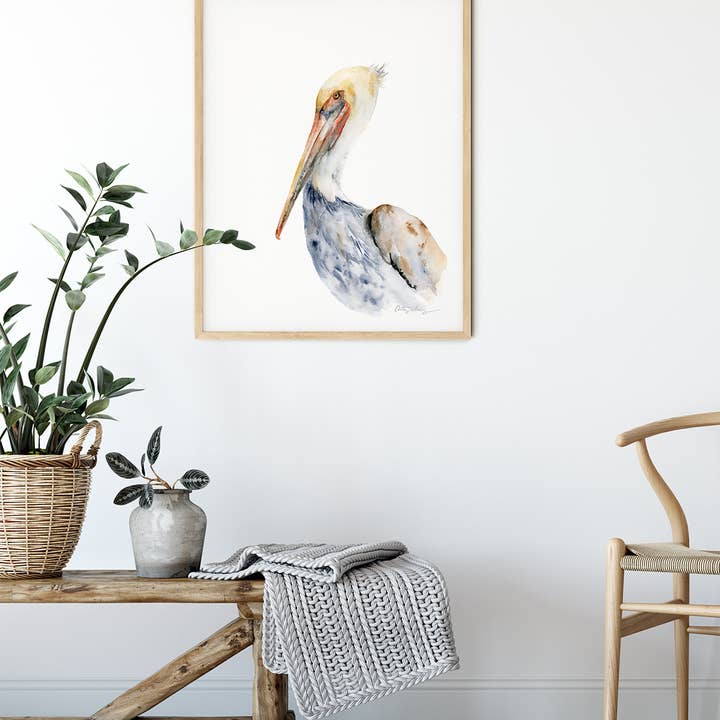 Easy Sunday Club – Großhandel Kunstdruck – Pelikan-Aquarell-Kunstdruck2