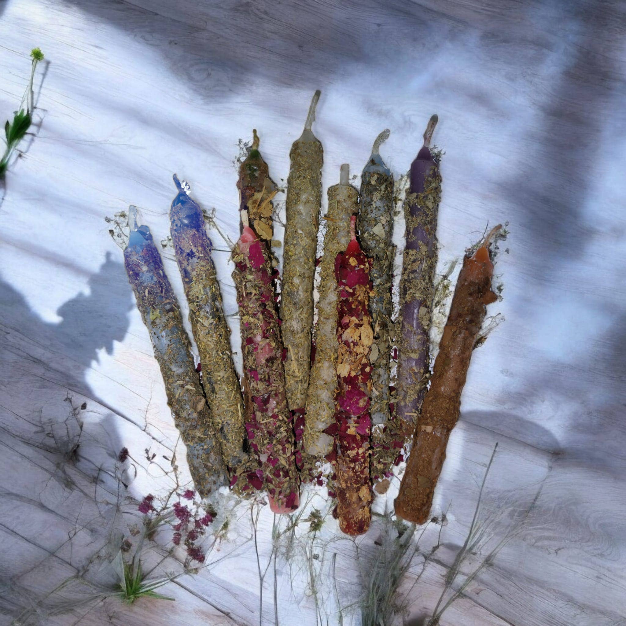 Magic Moon - Wholesale Meditation Supplies - Essential Ritual Candle Pack - 10 Sacred Intentions1