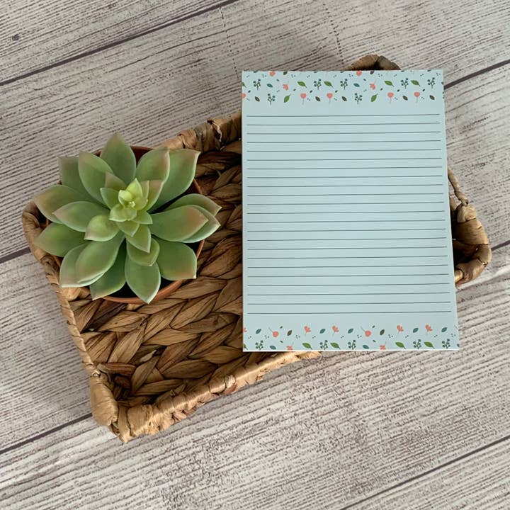 In Bloom Notepad for wholesale by P.S. 143 Paper Co