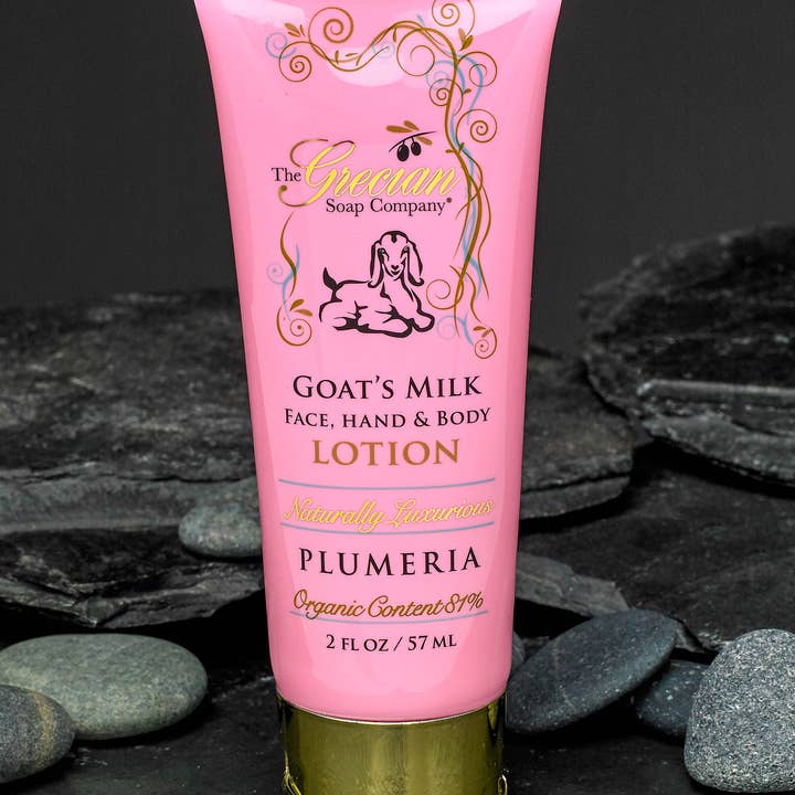 The Grecian Soap Company - Wholesale Body Cream/Lotion - Organic Beauty Hydrating Natural Goat Milk Lotion Tubes
