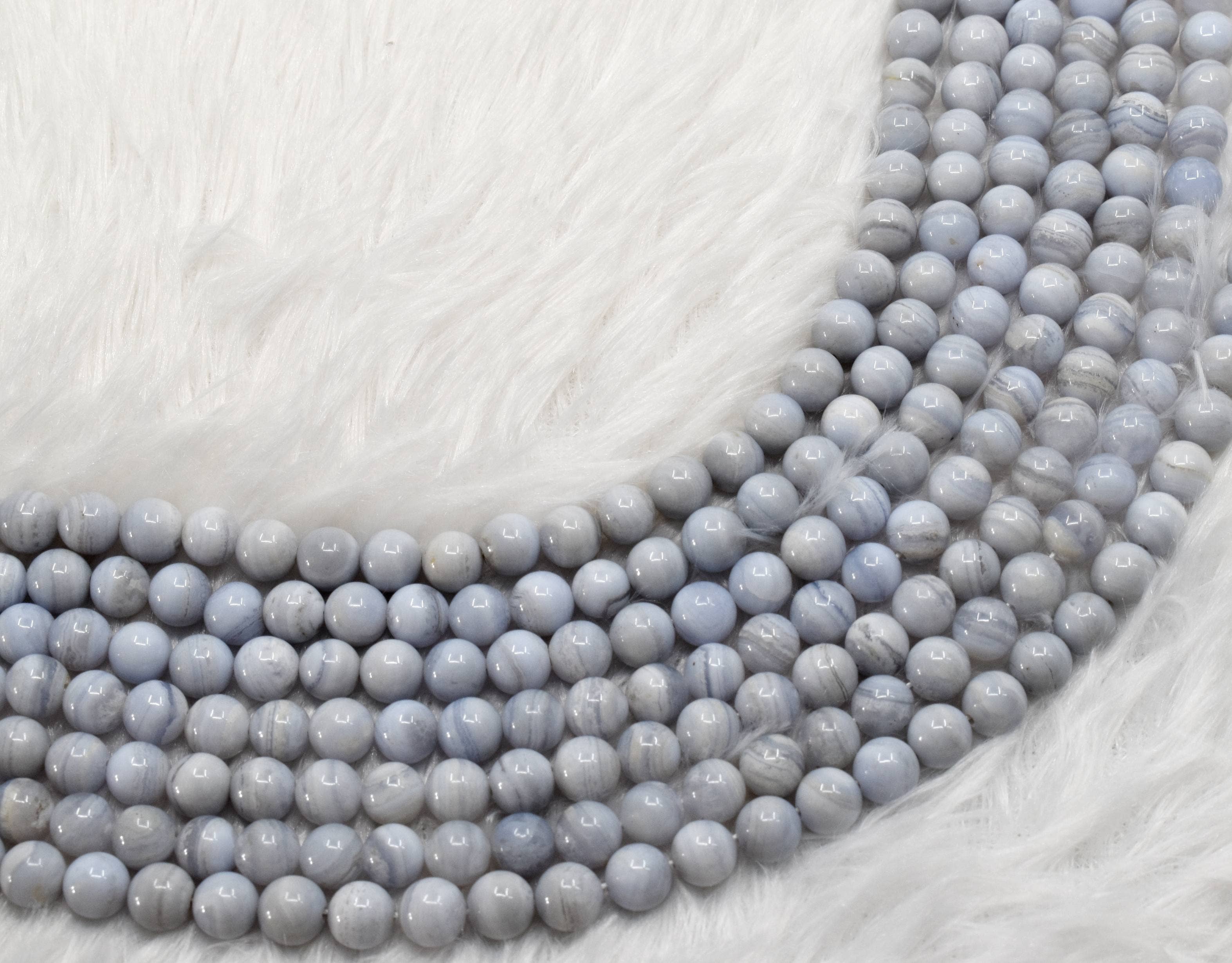 Soothing Crystals - Wholesale Beads - Crystal Jewelry Beads | Blue Lace Agate | Gemstone Beads1