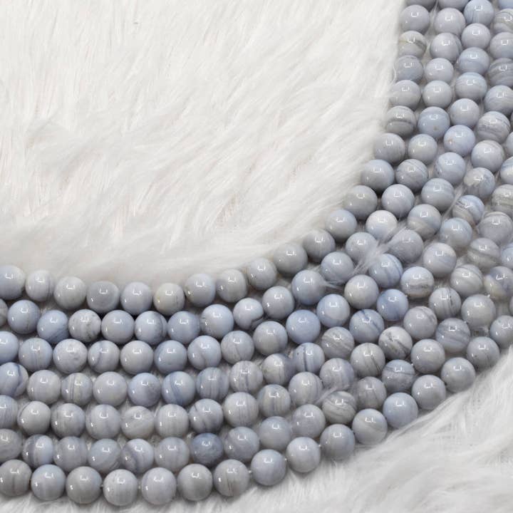 Soothing Crystals - Wholesale Beads - Crystal Jewelry Beads | Blue Lace Agate | Gemstone Beads1