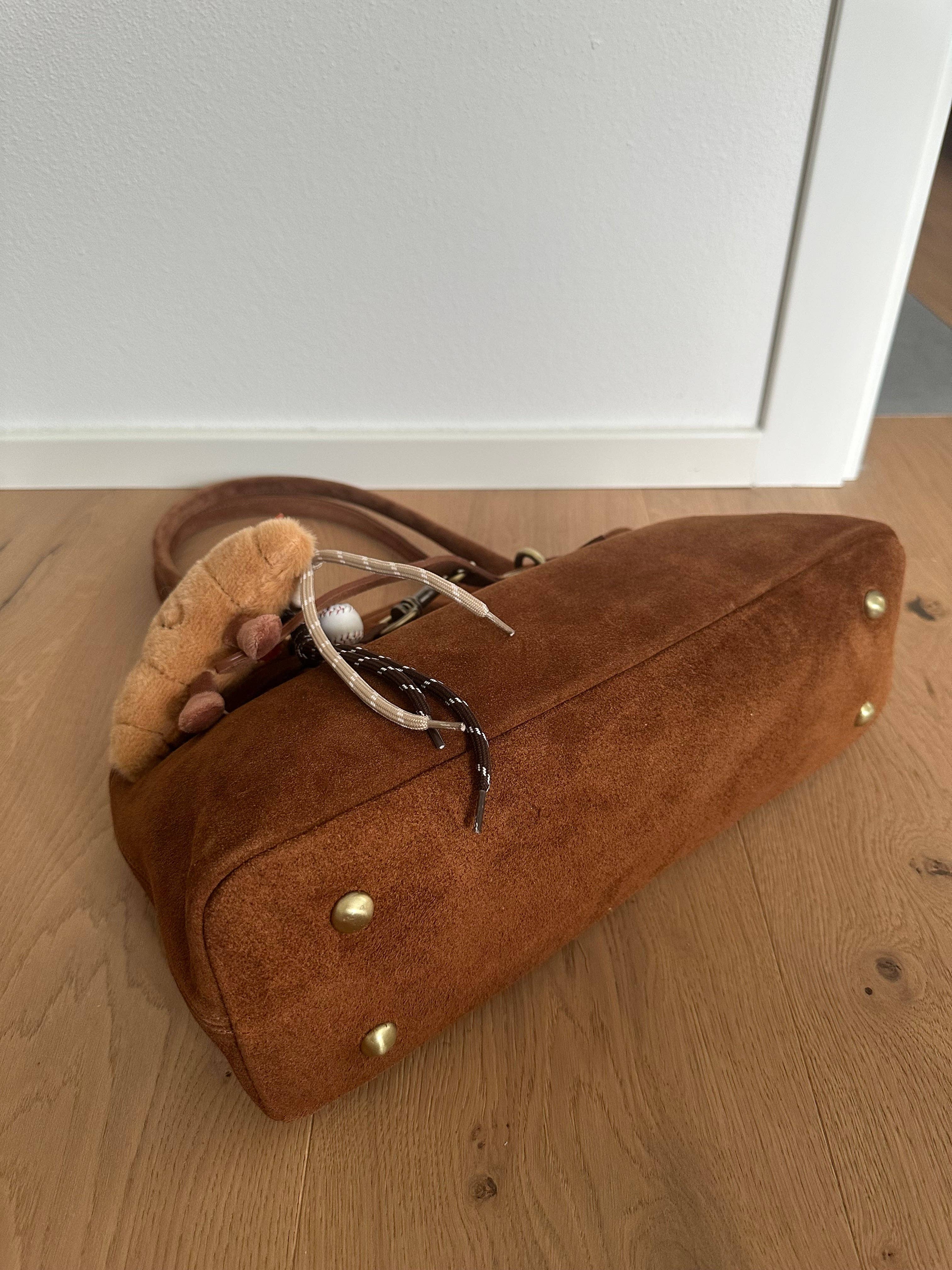 Zhade – Bolsa de ombro – Mulher por atacado – GRACE - bolsa de ombro em camurça genuína8