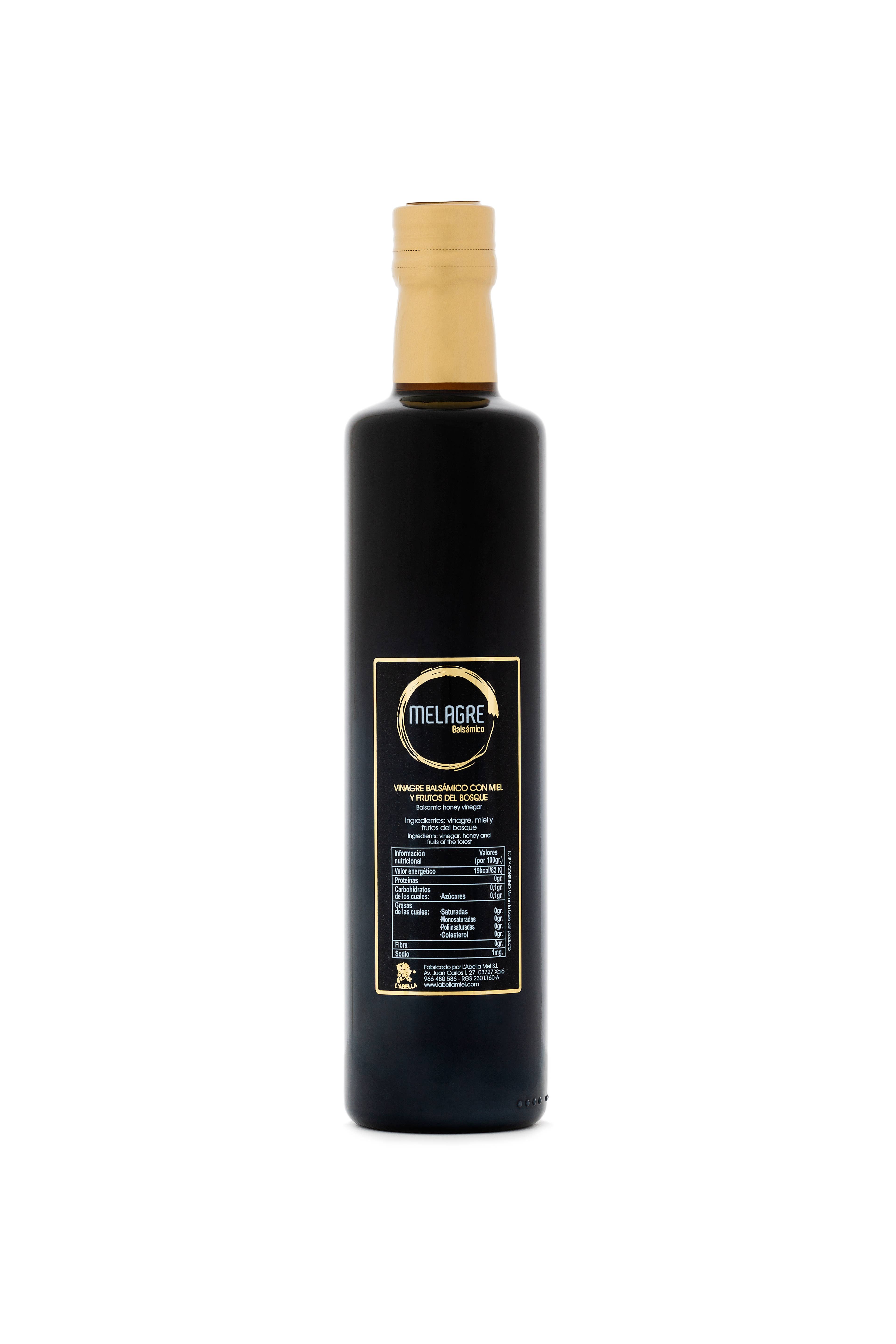L'ABELLA MIEL - Wholesale Vinegar - L'Abellamel Melagre Balsamic 250Ml