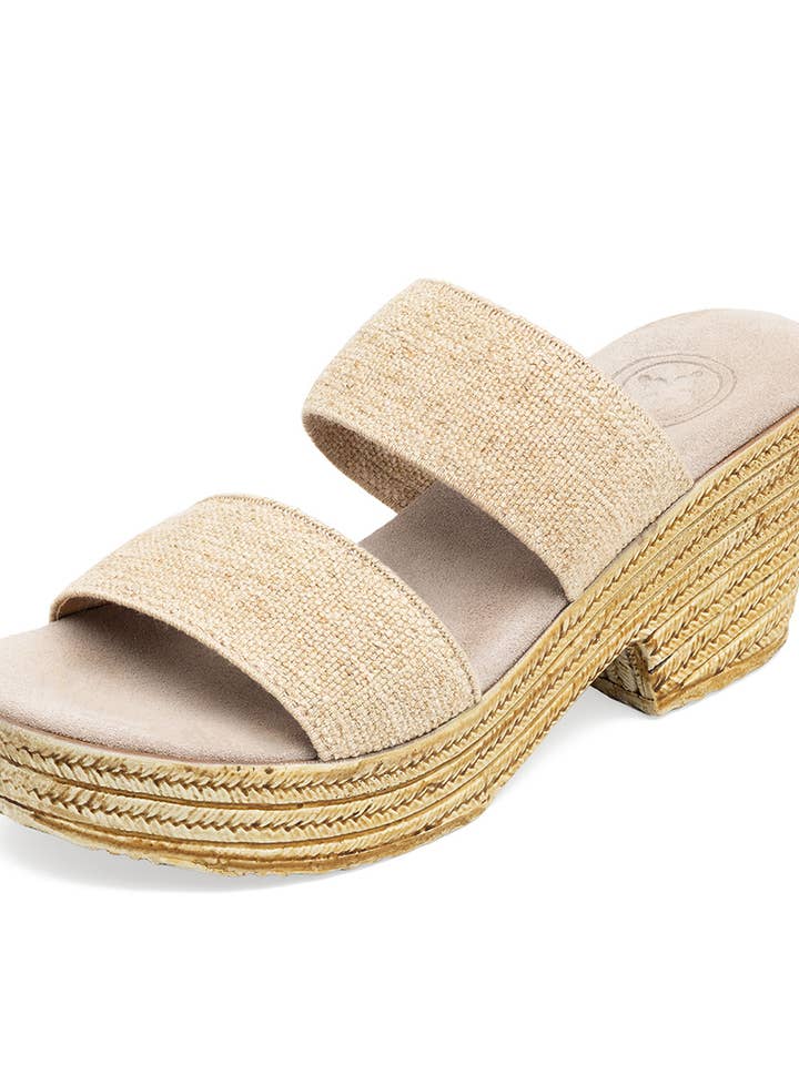 Charleston Shoe Co. - Wholesale Sandals - Women's - Thea Spring 25 - Platform Espadrille 7