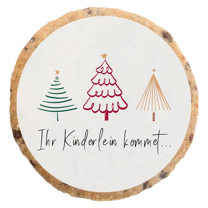 Ihr Kinderlein Kommet Motivkeks for wholesale by KEKSZauber