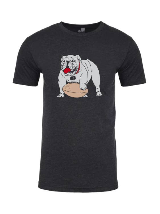 Bulldog Pride Short Sleeve Tee - Black for wholesale by Southern Chill