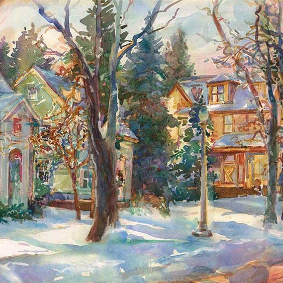 Eighth Street-Giclée Reproduction for wholesale by Givinity Press