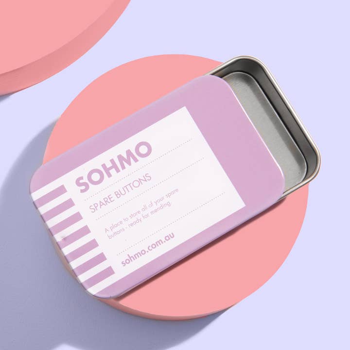 SOHMO - Spare Buttons tin for wholesale by SOHMO