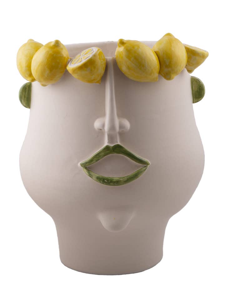 Domitilla Ramasseuse de Citrons Tête Grande pour la vente par PATRIZIA ITALIANO