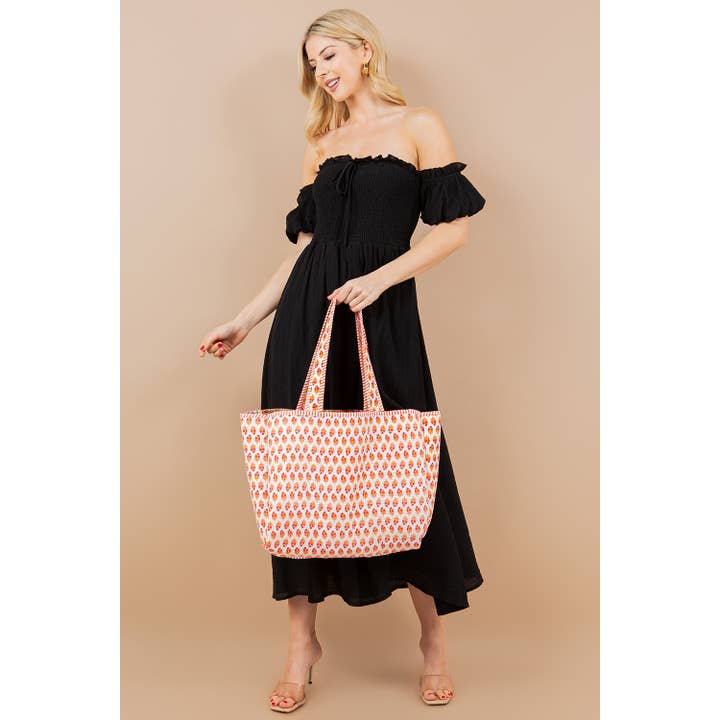 LA Soul - Wholesale Tote Bag - Women's - Quilted Tote Bag (BG-58)6