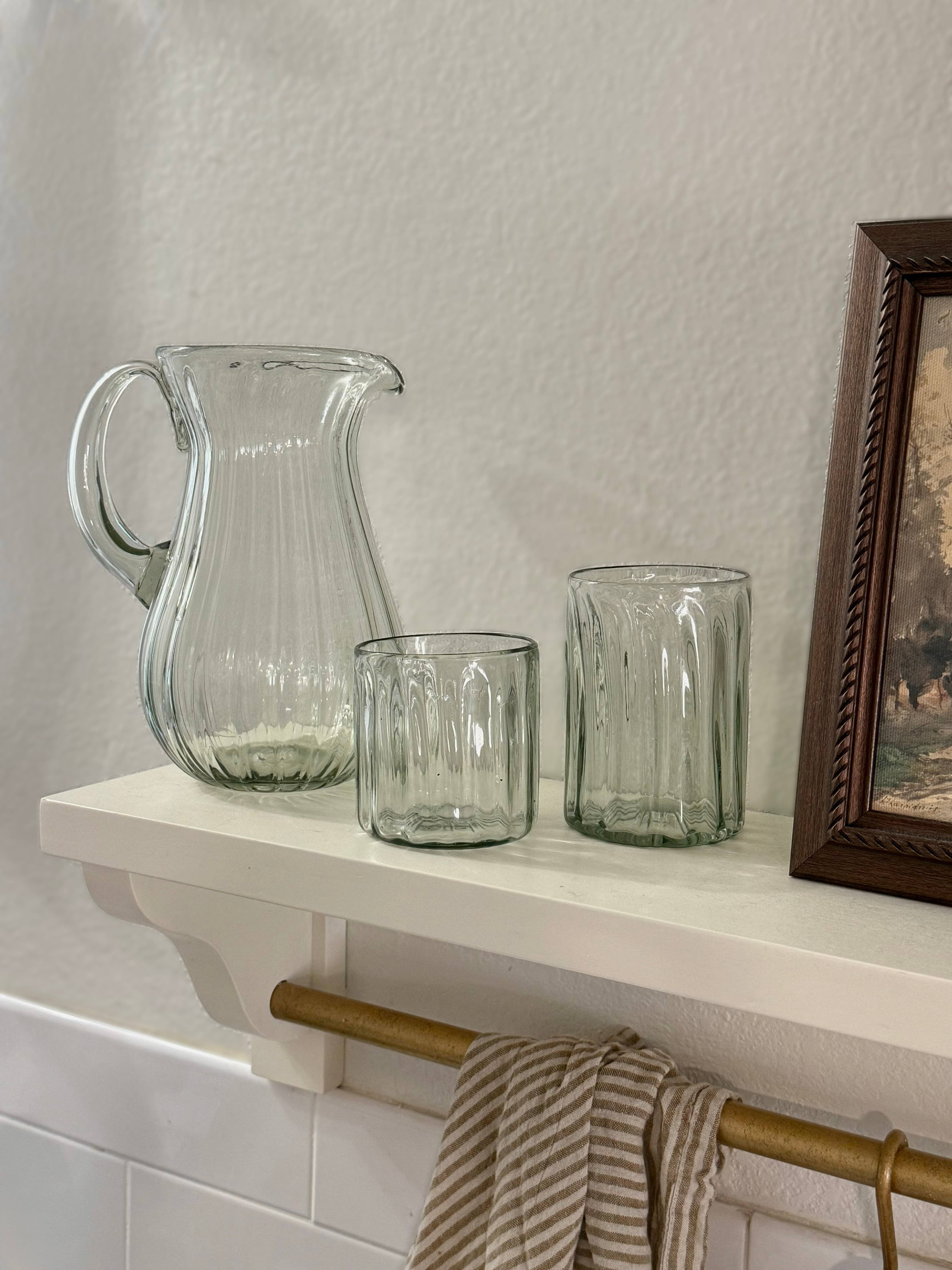 Villa Lua Home - Wholesale Drinking Glass/Cup - Handblown Fluted Tumbler7