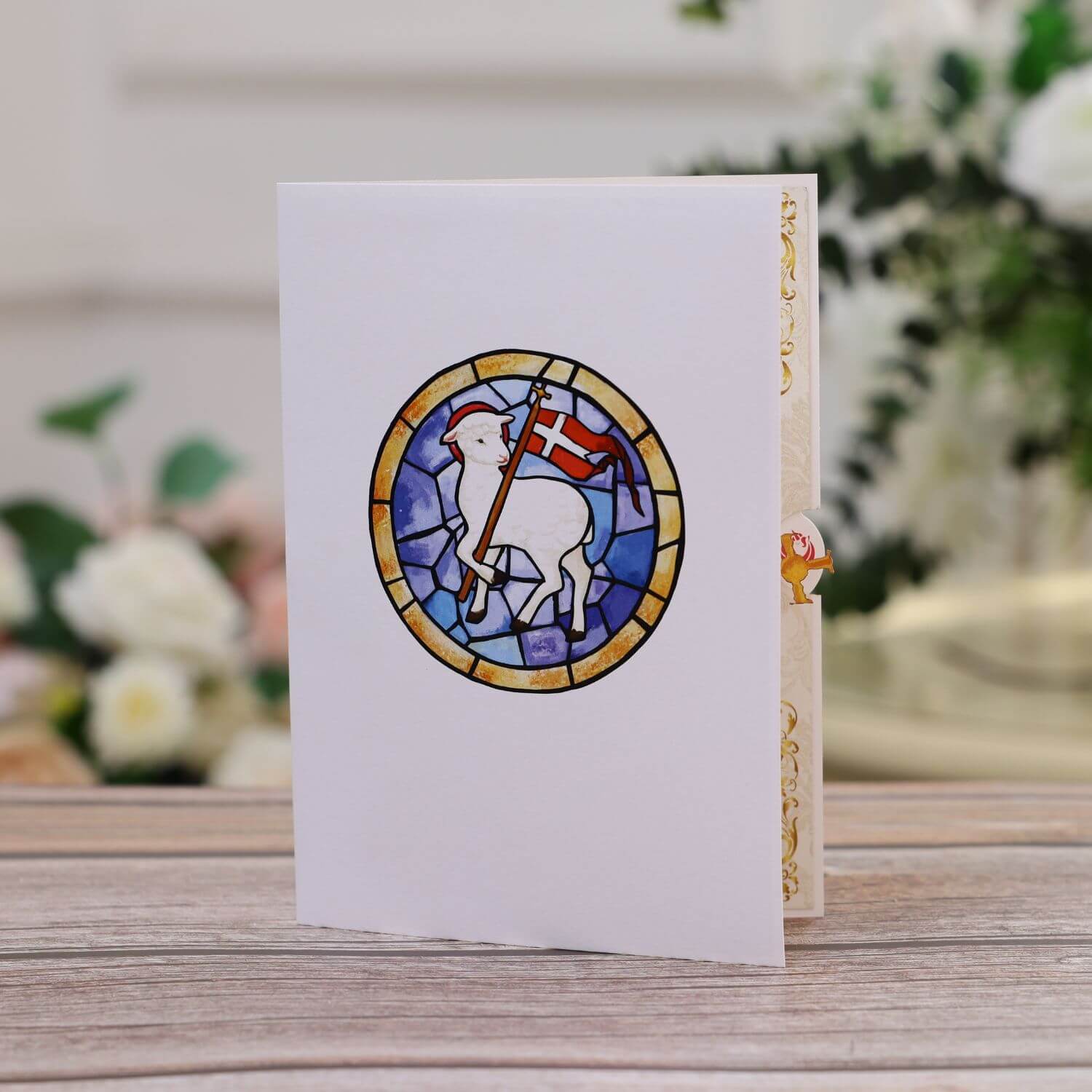 Unipop Cards, LLC - Wholesale Everyday Greeting Card - Holy Lamb Pop Up Card - Christmas pop up card4