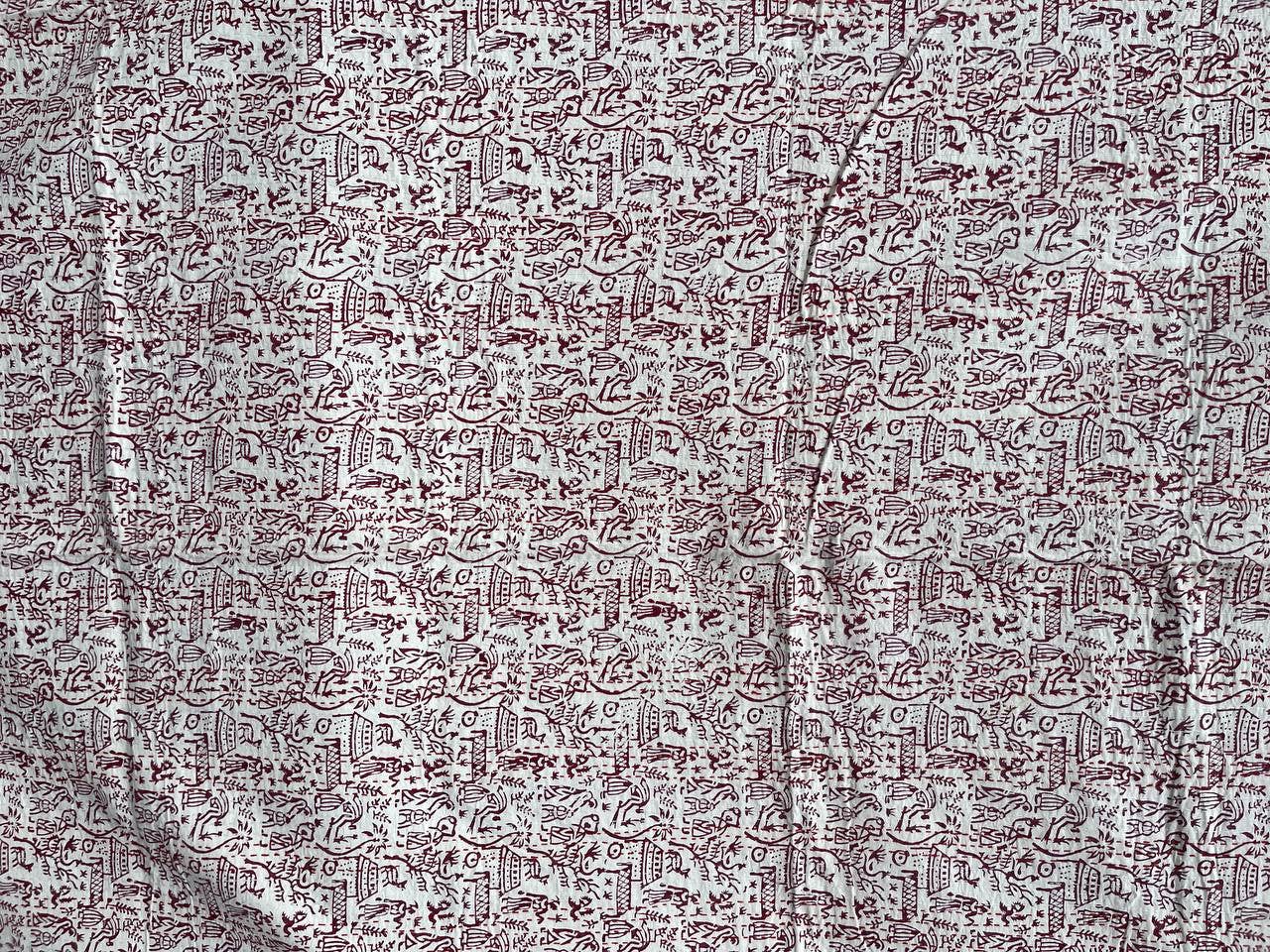 bhavnas boutique – wholesale Quilt – Printed Kantha Quilt Indian Cotton Queen Size Bedding Quilts1