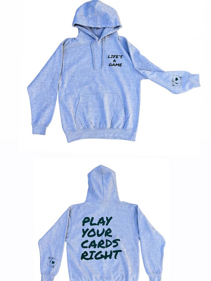 POCKET ACES HOODIE for wholesale by LIFE'S A GAME