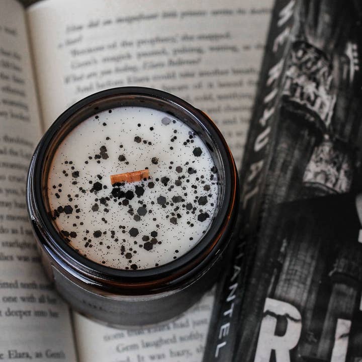 Lit Fiction Co. - Wholesale Jar/Filled Candle - Inked & Literate | Book Themed Candle3