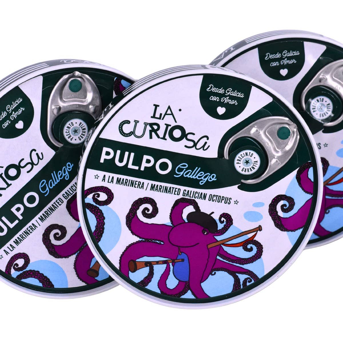 La Curiosa - Wholesale Tinned Fish - Galician-style octopus marinara2