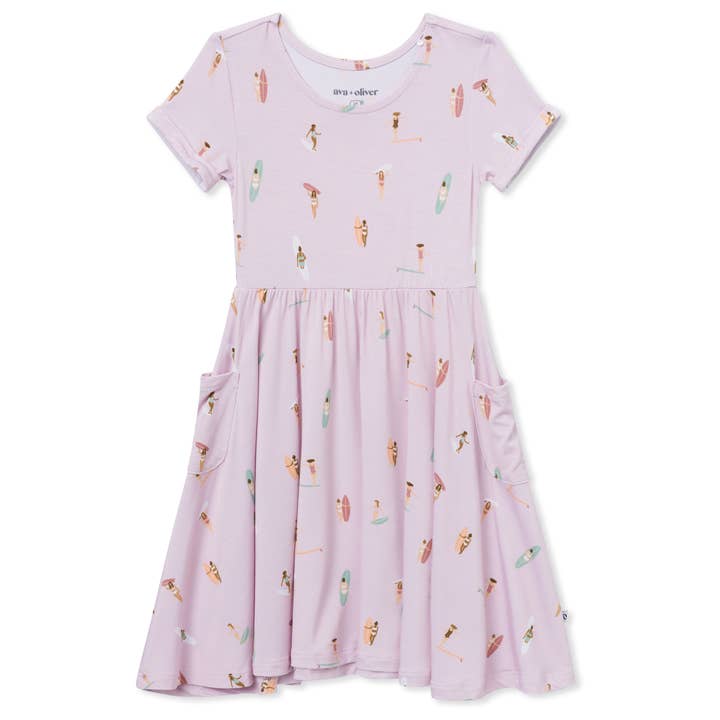 ava + oliver - Wholesale Dress - Baby - Pocket Dress1