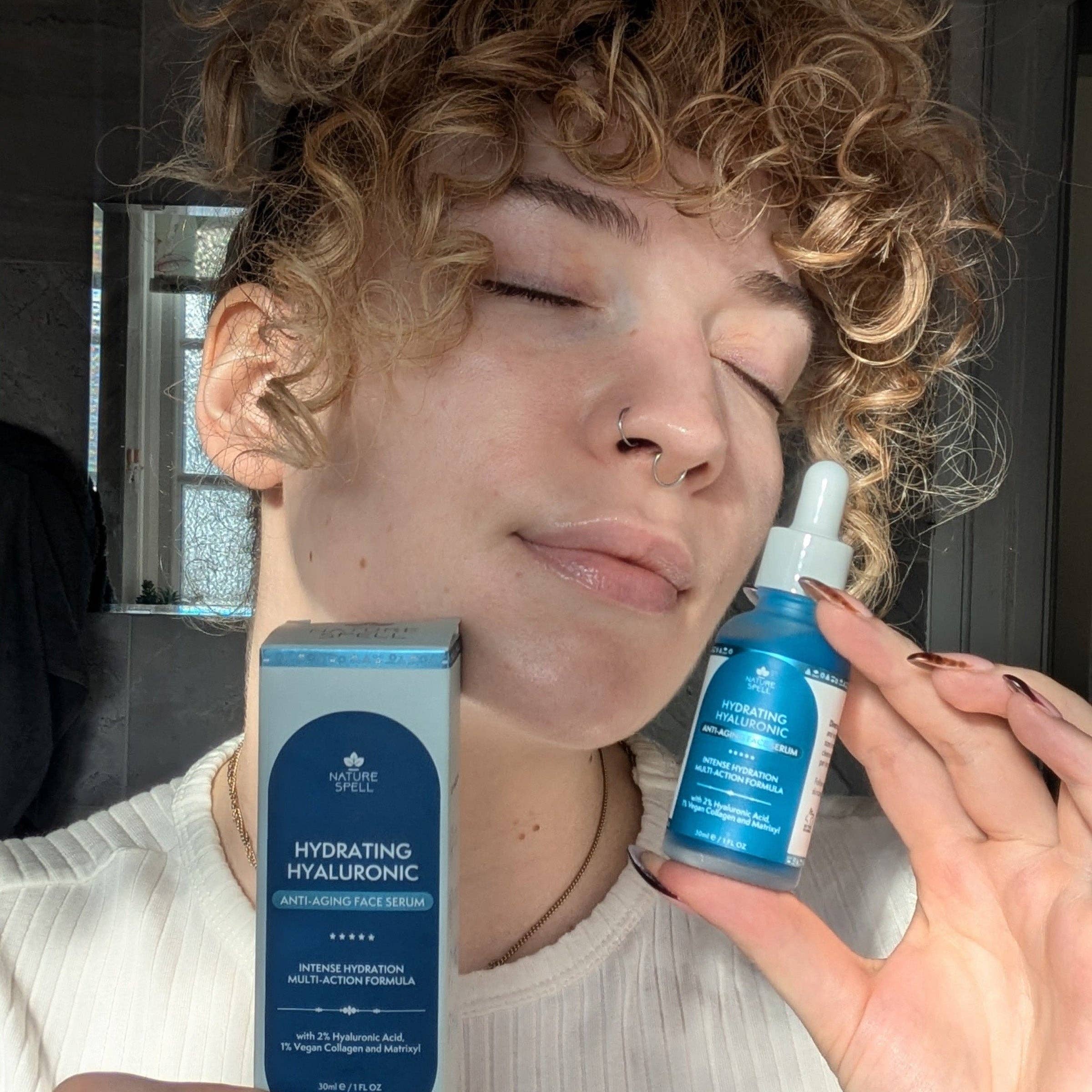 Nature Spell - Wholesale Gezichtsserum/concentraat - Nature Spell 2% Hyaluronzuur + 1% Vegan Collageen Gezichtsserum4