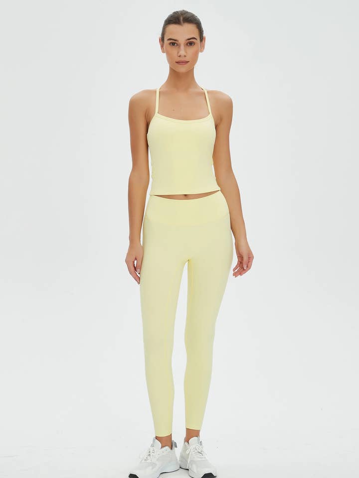 Mantra Active - Wholesale Activewear Set - Women's - Vesper Halter Neck Sports Bra & Leggings Activewear Set 9