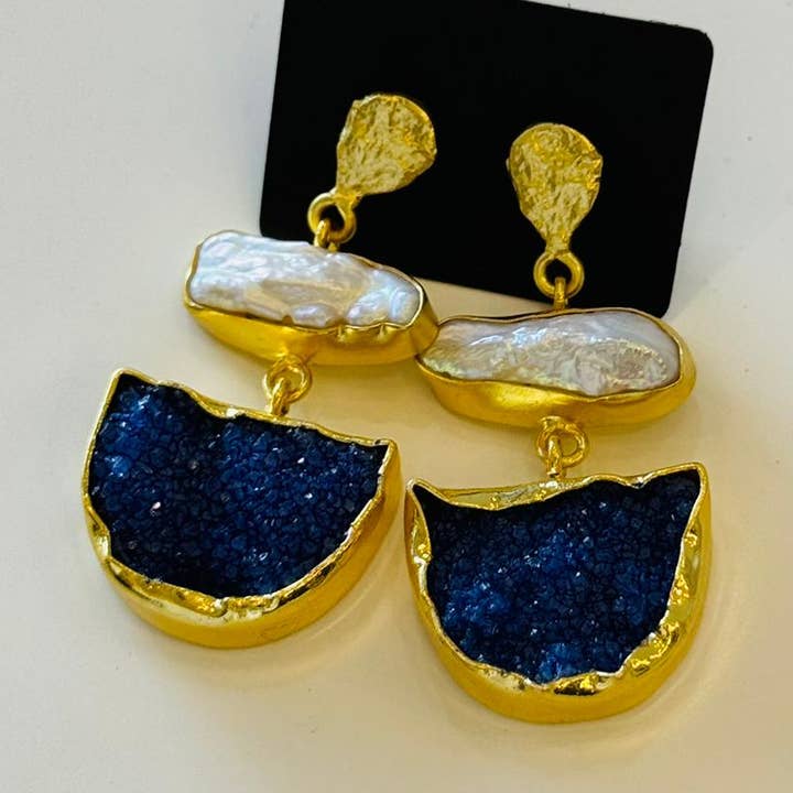 Boucles d'oreilles Ashlyn Statement pour la vente par Gemajesty Jewellery