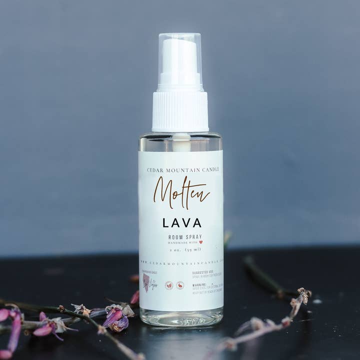 2 oz Room Spray - Molten Lava for wholesale by Cedar Mountain Candle