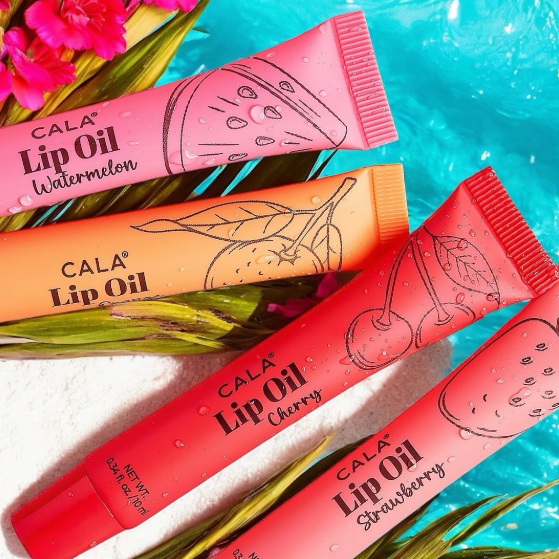 Best Beauty Group - Vente Brillants à lèvres et gloss - Huiles à Lèvres CALA Lip Smoothies (Lot de 4)2