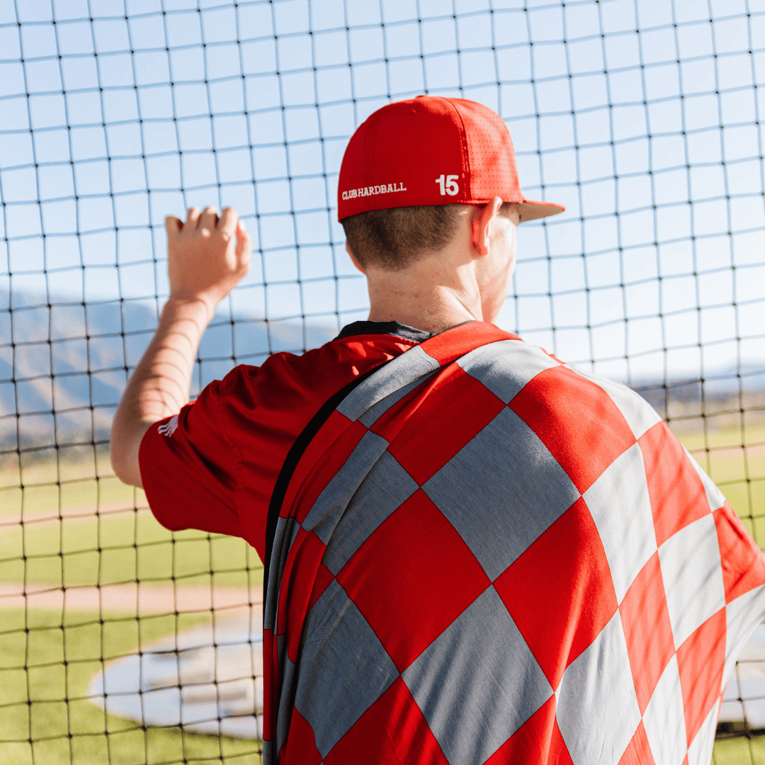 Pipermoon - Vendita all'ingrosso Plaid - Coperta Fasciatoio per Adulti Rossa e Grigia8