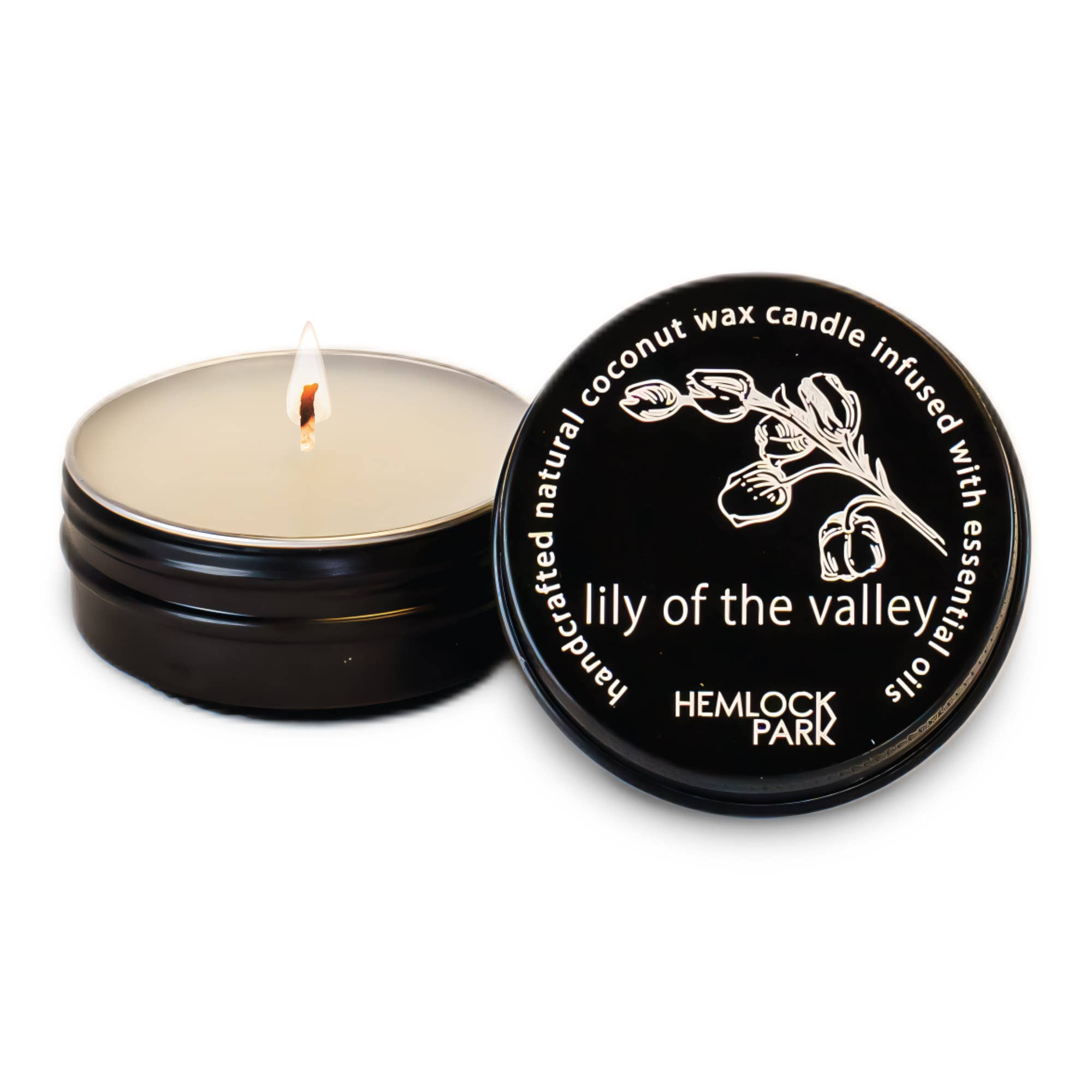 Hemlock Park - Wholesale Tea Light Candles - Lily of the Valley | 1 oz Travel Size Tea Light Candle0