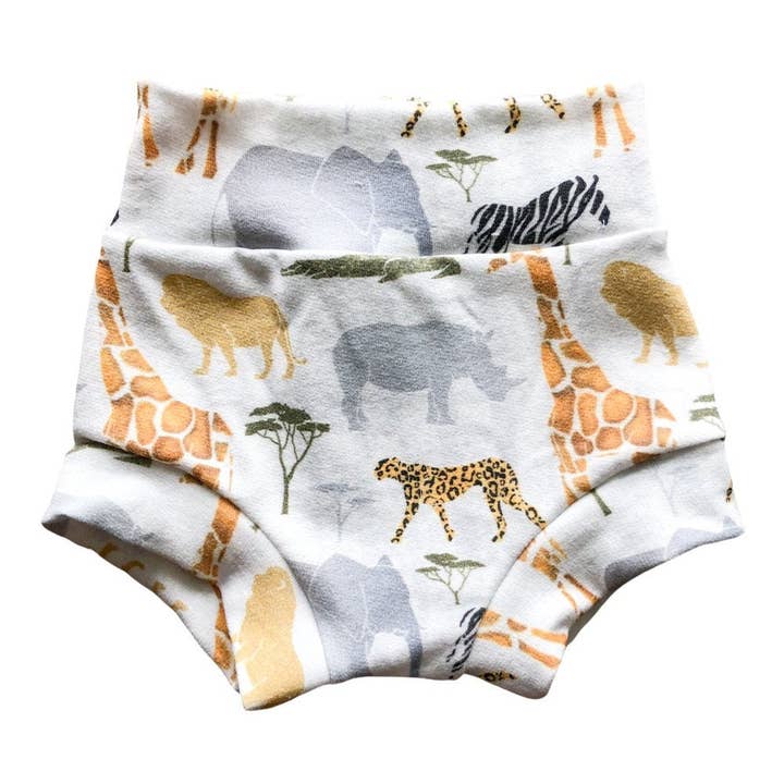 Tiny toes Baby Co - Wholesale Clothing Set - Baby - Zoo Animal Baby Bummies Set
