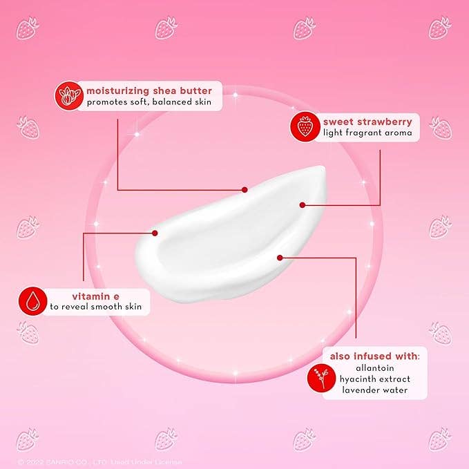 Crover - Wholesale Hand Cream/Lotion - Hello Kitty Strawberry Hand Cream1