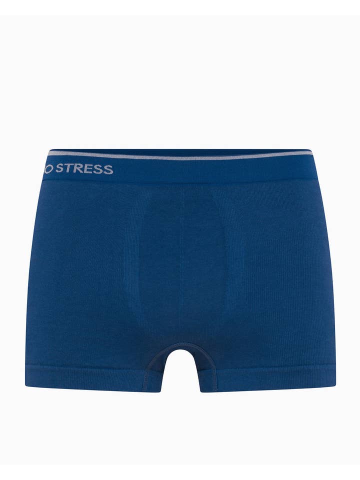 Bellissima - Wholesale Underwear – Men's - NO STRESS Seamless Cotton Boxer Shorts4